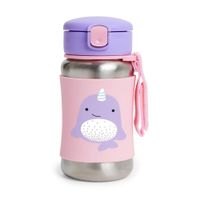 Botella Con Pajilla Diseño Narwhal De 12 Oz - Skip Hop