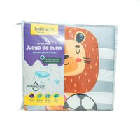 Set De Ropa Para Cuna Diseño León 3 Pzas