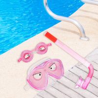 Set De Snorkel Rosa Para Niña - Koala Kids