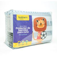 Set De Protector De Barrotes Para Cuna Diseño Para Niño 4 Pzas