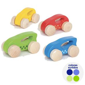 Auto Pequeño De Madera Colores Surtidos - Hape