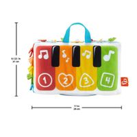 Piano Blando Pataditas Kick & Play - Fisher Price