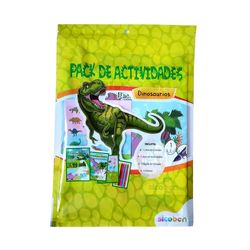 Libro Pack De Actividades Dinosaurios - Sicoben