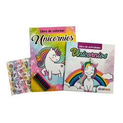 Libro Pack De Actividades Unicornios - Sicoben