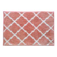 Set De 2 Alfombras Jacquard Frame Para Baño - Wensley Varios Colores