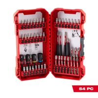 Set De Puntas De Destornillador Shockwave 54 Pzas - Milwaukee