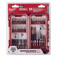 Set De Puntas De Destornillador Shockwave 54 Pzas - Milwaukee