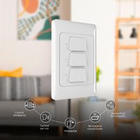 Switch Smart 3 Módulos - Nexxt