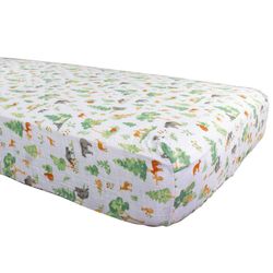 Sábana Cobertora Para Cuna Amigos Del Bosque - Bebe Au Lait