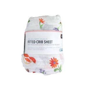 Sábana Cobertora Para Cuna Hadas Del Bosque - Bebe Au Lait