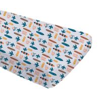 Sábana Cobertora Para Cuna Surf - Bebe Au Lait