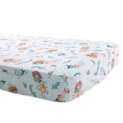Sábana Cobertora Para Cuna Sirenas - Bebe Au Lait