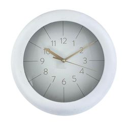 Reloj De Pared Blanco Redondo 24.5x5.7x24.5 Cm - Concepts