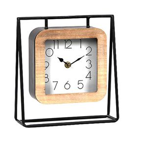 Reloj Marco Negro 7x22.5x21 Cm - Casa Bella