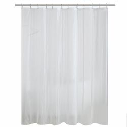 Set De Cortina Peva Con 12 Ganchos Blanca 180X180 Cm - Viva
