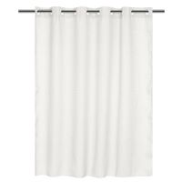 Cortina De Baño Waffle Sin Ganchos Crema 180X180 Cm - Viva