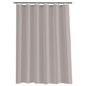 Set De Cortina Peva Con 12 Ganchos Lila 180X180 Cm - Viva