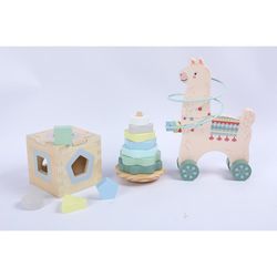 Set De Actividades De Madera 3 En 1 - Koala Baby