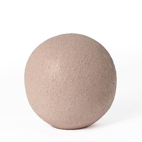 Bola Decorativa Color Rosa 14x12.7x14 Cm - Casa Bella