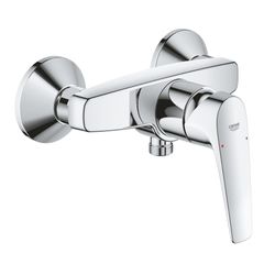 Mezcladora Bauflow Monomando Cromada Para Ducha