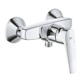 Mezcladora Bauflow Monomando Cromada Para Ducha