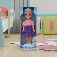 Muñeca Eliza Con Cabello Azul - Global Toys
