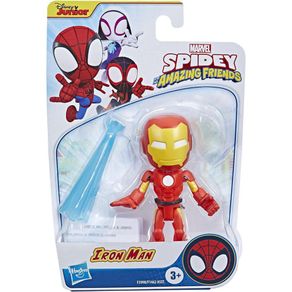 Mini Figura De Acción Iron Man - Spidey