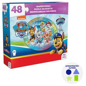 Rompecabezas Con forma 48 Pzas Diseñor Surtidos - Games Paw Patrol
