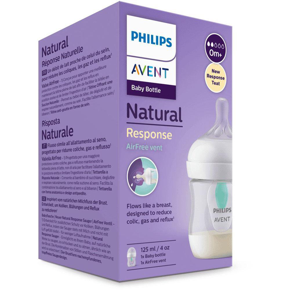 Pacha Philips Natural Response con Válvula Air Free de 4 Oz Pacha Natural Response con Vál…