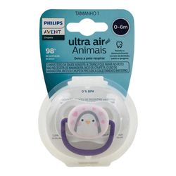 Chupete Ultra Air Pingüino Para Niña 0-6 M - Avent