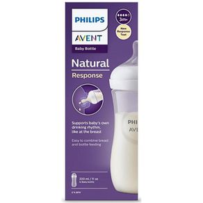 Biberón Natural Response 3.0 11 Oz - Avent