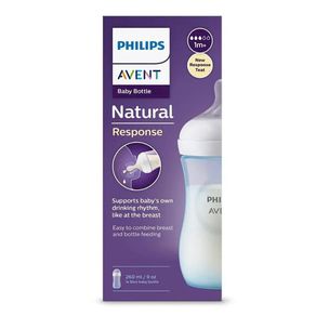 Biberón Natural Response Celeste 3.0 9 Oz - Avent