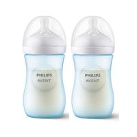 Set De 2 Biberones Natural Response Celeste 3.0 - Avent