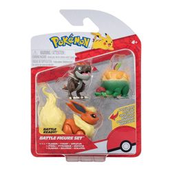 Set De Figuras De Batalla Flareon 3 Pzas - Blippi