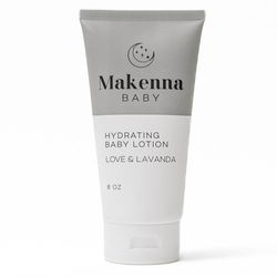 Crema Hidratante Para Bebé Lavanda 8 Oz - Makenna Baby