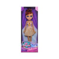 Muñeca Little Bebops Bailarina Vestido Azul - Koala Kids