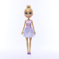 Muñeca Little Bebops Bailarina Vestido Morado - Koala Kids