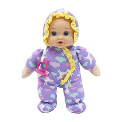 Muñeca Bebé Suave Pijama Unicornios 9 Plg - Gigo