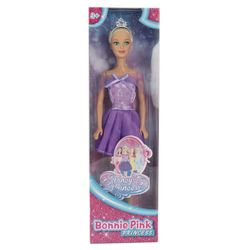 Muñeca Princesa Vestido Morado 12 Plg - Tip-top
