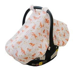 Cobertor para Portabebés Diseño Zorrito  - Bebe Au Lait