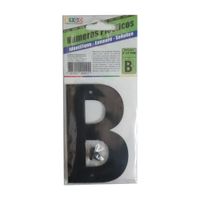 Letra Plástica "B" con Tornillos - Sigo