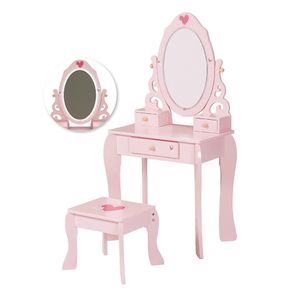 Set De Tocador 2 Pzas Rosa - Koala Kids