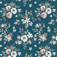Cobertor Medianoche Floral 5 En 1 - Bebe Au Lait