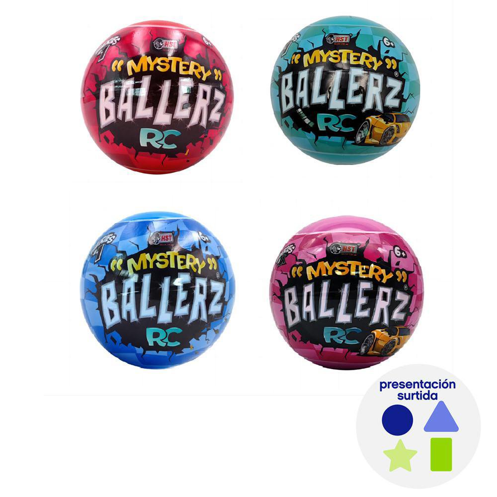 Cápsula Sorpresa Mystery Ballerz RC Serie 1 6+ Años Presentación Surtida Mystery Ballerz RC Diseños Surtidos - Hst