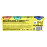 Set de Frascos con Plasticina 4 Pzas Colores Surtidos - Play Doh