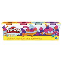 Set de Frascos con Plasticina 4 Pzas Colores Surtidos - Play Doh