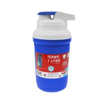Termo Plástico de 1 L Colores Surtidos - Nyc