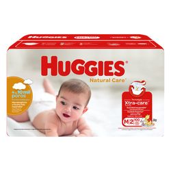 Pañales-Natural-Care-Talla-M-2-100-Pzas---Huggies