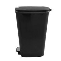 Basurero 50 L Plateado Kis