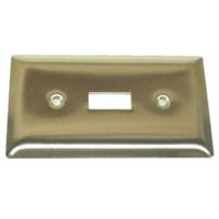 Placa Metálica para Interruptor Sencillo Dorada - Legrand